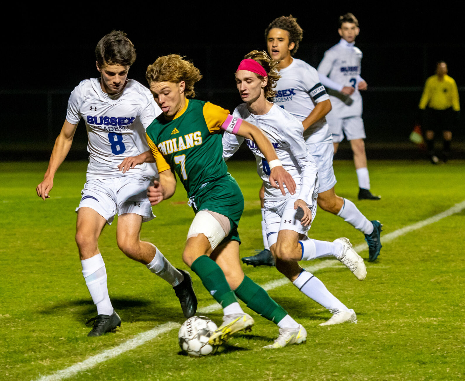 IRHS boys' soccer Jordan Illian vs. Sussex Academy